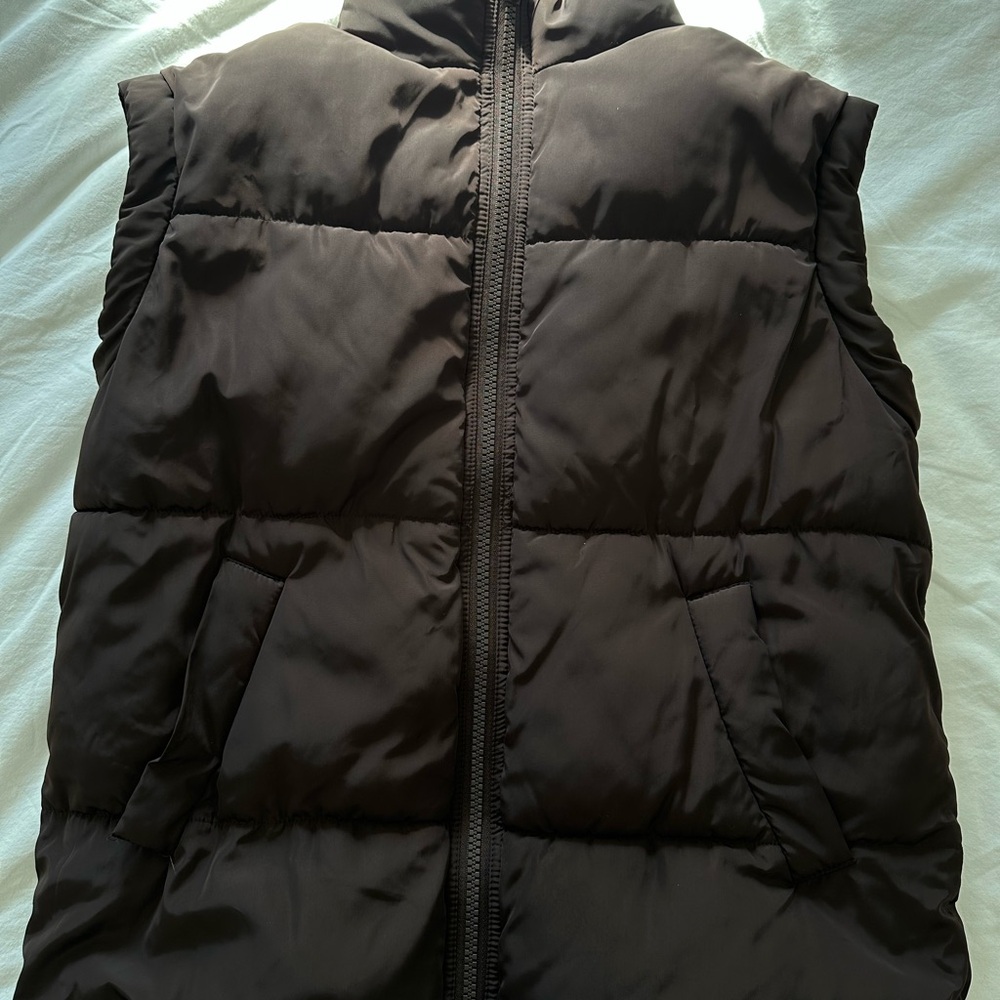 Brown Puffer Vest